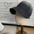thumbnail image 4 of CoCopeaunts Spring Denim Gradient Baseball Caps Snapback Hat Summer Washed Cotton Hip Hop Cap Men Women Outdoor Sun Hats For Lady Visor Cap, 4 of 6