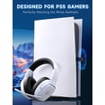 thumbnail image 2 of Auriculares inalámbricos para juegos Gvyugke 2.4 GHz para PS5, PS4, PC, Switch, 2 of 9