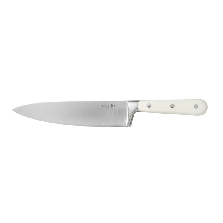 MARTHA STEWART 3-Piece Essential Kitchen Knife Cutlery Set in Linen  985118759M - The Home Depot