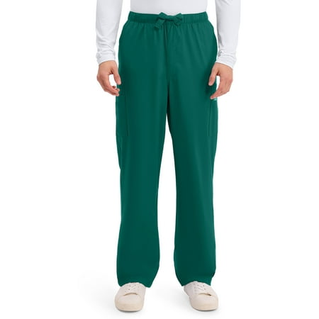 Cherokee Workwear Core Stretch Men Scrubs Pant Drawstring Cargo 4243