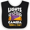 thumbnail image 3 of Inktastic Film Directing Future Movie Director Boys or Girls Baby Bib, 3 of 4