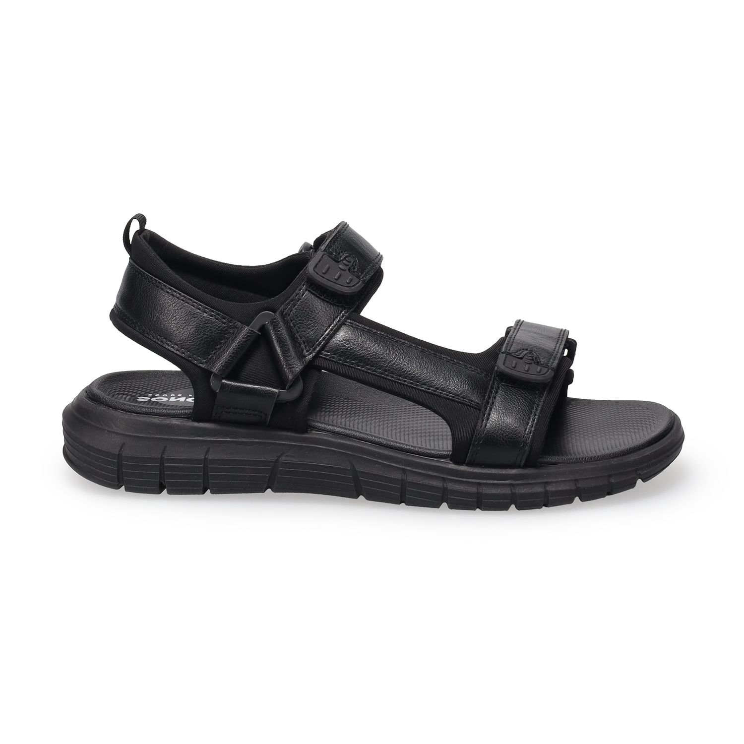 Sonoma Goods For Life Rayan Mens Size 12 Black Strappy Casual Outdoors Sandals 6591841_Brown main image 3