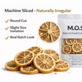 thumbnail image 4 of Dried Lemon Slices 3 oz Dehydrated Citrus Wheels Crunchy Lemon Rounds for Tea Cocktails Baking Cooking Garnish No Added Sugar No Preservatives Made in USA, 4 of 11