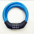 thumbnail image 2 of unbranded De Cable Para Sin Llave Con Combinación 4 Dígitos Multicolor, 2 of 8