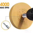 thumbnail image 5 of 346 Decal Remover Eraser Wheel 88mm Car Surface Glue Remover Rubber Wheel Universal Electric Drill Adapter Rotary Abrasives, 5 of 5