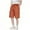 Orange, variant on XIMIN Kids Boys Girls Cargo Shorts School Uniform Shorts with Pockets Loose Casual Solid Drawstring Long Bermuda Shorts Knee Length Wide Leg Jogger Summer Short Pants