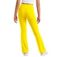 thumbnail image 4 of ameIAEA Girls Flare Legging Kids Bell Bottom Pants Girl High Waisted Workout Yoga Flared Pants, 4 of 6
