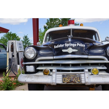 Framed Art For Your Wall Police Car American Radiator 