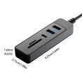 thumbnail image 5 of 5 In 1 Memory Card Reader Adapter USB3.0 USB2.0 Type C Port For Computer Camera, 5 of 21
