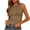 Khaki, variant on HBYJLZYG Tank Tops For Women, Summer Solid Color Round Neck Pocket Sleeveless Casual Tee Tops Tank Tunic Flowy Basic Shirts