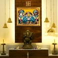 thumbnail image 3 of Peekdee Jagnath Subhadra And Balabhadra Hindu Religious Photo Frame With Photo 22 x 28 cm, 3 of 6