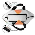 thumbnail image 4 of Fotbe yellow orange and teal Bolsa Tote Estética de Lona con Estampado para Mujer - Bolsa Reutilizable de Hombro Casual para Vacaciones, Compras, Trabajo y Gimnasio, 4 of 8