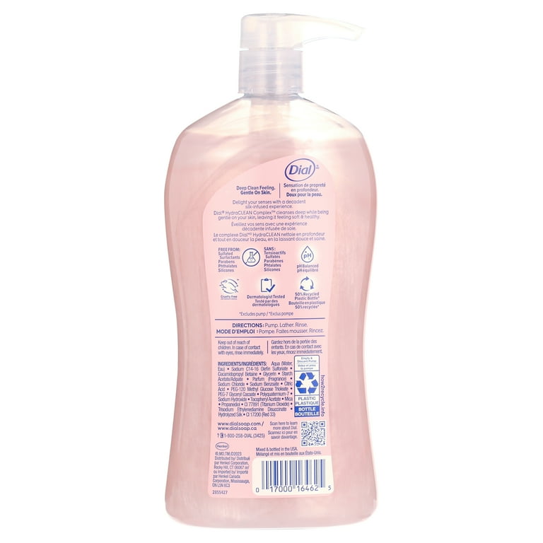 Dial Moisturizing Body Wash with Pump, Silk Magnolia, 32 fl oz