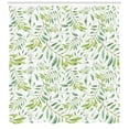 thumbnail image 3 of Ambesonne Green Leaf Shower Curtain, Olive Tree, 69"Wx84"L, Avocado Green, 3 of 3