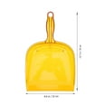 thumbnail image 2 of unbranded Transparent Trash Bin Electric Air Duster Brooms Dustpan Office Orange, 2 of 8