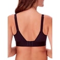 thumbnail image 3 of Women's Bali DF3456 One Smooth U Bounce Control Underwire Bra (Black 42DD), 3 of 10
