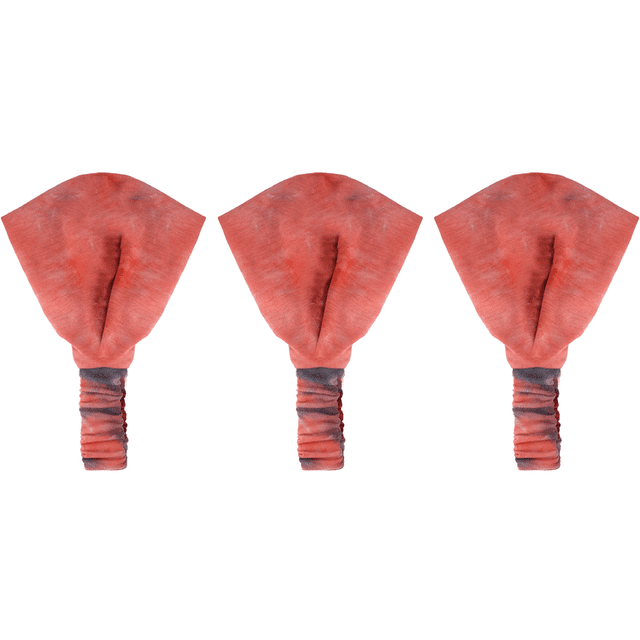 Diademas anchas para mujer – Tie Dye antideslizante Yoga Running Sport Head Wraps Turbantes Algodón Suave Elástico Moda Bandas para el cabello