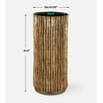 thumbnail image 3 of Uttermost Echo Brass Drink Table, 3 of 5