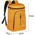 thumbnail image 6 of Soft Cooler Backpack Insulated Waterproof Backpack Cooler Bag Leak Proof Portable Small Cooler Backpacks to Work Lunch Travel Beach Camping Hiking Picnic Fishing Beer for Men Women, 6 of 6