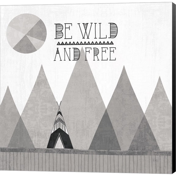 Southwest Geo II BW by Veronique Charron, Canvas Wall Art
