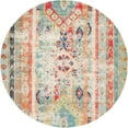thumbnail image 1 of Unique Loom Sedona Distressed Southwestern Area Rug, 8 Feet, Blue/Beige, 1 of 1