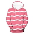 thumbnail image 4 of Sudadera con capucha para hombre, estilo casual, con cuello redondo, estampado, manga larga, blusa de poliéster, 4 of 6