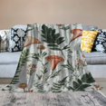 thumbnail image 2 of Orinice Botanical   Blanket   Mushroom Fern Wildflower Throw Blankets,Soft Cozy Lightweight, Ideal for Living Room Home Nature Decor and Kids Women Girls Spring Gifts 60x80in, 2 of 6