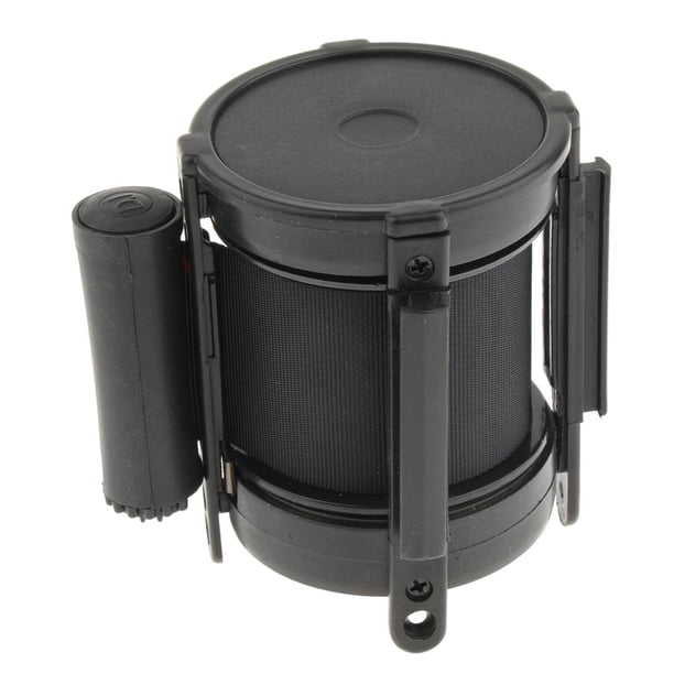 Separador de cinturón, cinturón de señalización, accesorio de barrera, accesorios, soporte telescópico, Negro Sunnimix Barrera de la cola del puntal