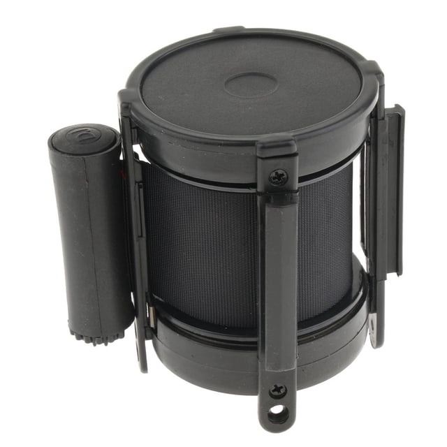 Separador de cinturón, cinturón de señalización, accesorio de barrera, accesorios, soporte telescópico, Negro Sunnimix Barrera de la cola del puntal
