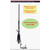 Sirio GL27 Ground Less CB Radio Antenna for Camper, RV, Bike