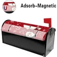 thumbnail image 2 of Christmas Snowman Mailbox Cover 25.5x21 Inch, Let It Snow Post Letter Box Covers, Holiday Xmas Magnetic Waterproof Mail Wraps for Outdoor Yard Garden Oversized Mailbox Decor, 2 of 6