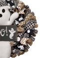 thumbnail image 3 of ITFABS Artificial Halloween Wreath, Cartoon Ghost Doll Wreath for Front Door, 3 of 5