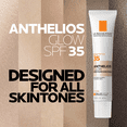 thumbnail image 2 of La Roche-Posay Anthelios Glow Face Sunscreen SPF 30 - Pearl, 1.35 fl oz, 2 of 9