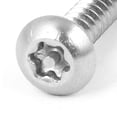 thumbnail image 2 of 4.8mmx25mm Thread #10 Stainless Steel Round Torx Head Self Tapping Screws 2pcs, 2 of 4