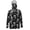 Skull Rose Gray Black, variant on SEANATIVE Sun Protection Fishing Hoodie for Men, Long Sleeve Hooded Full Coverage Fishing Shirt Workout Camping Running Hooded Top with Mesh Face Mask, S, Leopard Print Brown Beige