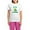 With Pink Pant, variant on CafePress - Irish Vegan Women's Light Pajamas - Women's Short Sleeve Print T-Shirt and Pants Light Cotton Pajama Set