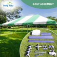 thumbnail image 4 of Party Tents Direct Weekender West Coast Frame Party Tent with Sidewalls, Green, 20 ft x 30 ft, 4 of 8