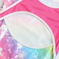 thumbnail image 6 of Girls Leotards Gymnastic Dance Onesies Ballet Tank Sleeveless Colorful Shiny Leotard, for 5-14 Years, 6 of 6