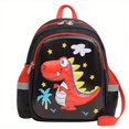 thumbnail image 3 of Funny Cute Dinosaur Backpack For Girls Boys Kindergarten Schoolbag Cartoon Lightweight Backpack, 3 of 5