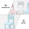 thumbnail image 4 of 3 Pcs Kids Table Chair Simulation Furniture Mini Chair Toy Children Desk Chair Set Furniture Model Chair Model Toy, 4 of 5
