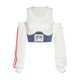thumbnail image 3 of TRKIYQC 2022 nueva Y2K moda mujer Sexy sin mangas cuello redondo Rib Knit Patchwork Crop Tank Top con mangas de brazo a rayas TRKIYQC moderno, 3 of 9