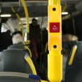 thumbnail image 2 of Durable ABS Bus Stop Alert Button for Toilet with Yellow Color Easy Installation 2.5 Inch Diameter, 2 of 8