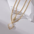 thumbnail image 3 of Zhuge Colgante de collar hecho a mano, collar con colgante de caracol personalizado (oro), 3 of 5
