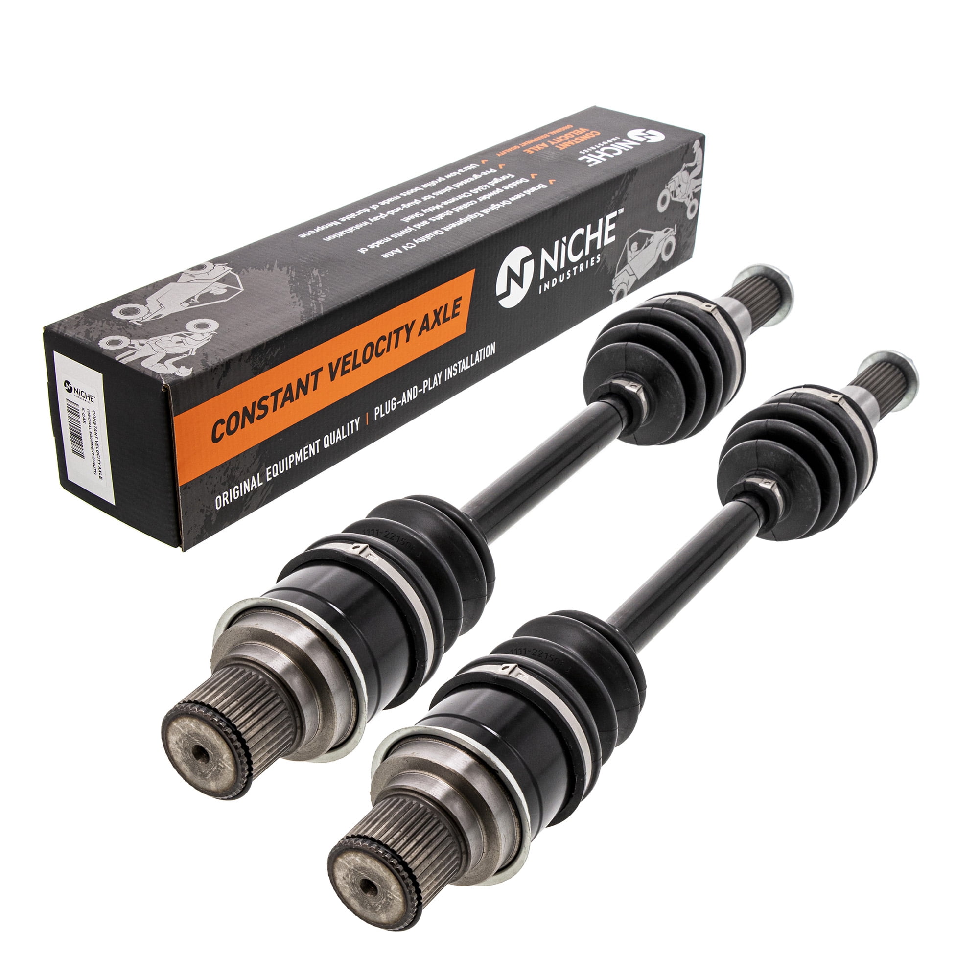 Niche Front Rear CV Axle Kit for Yamaha Grizzly 450 4S1-2530V-00-00 MK1012085