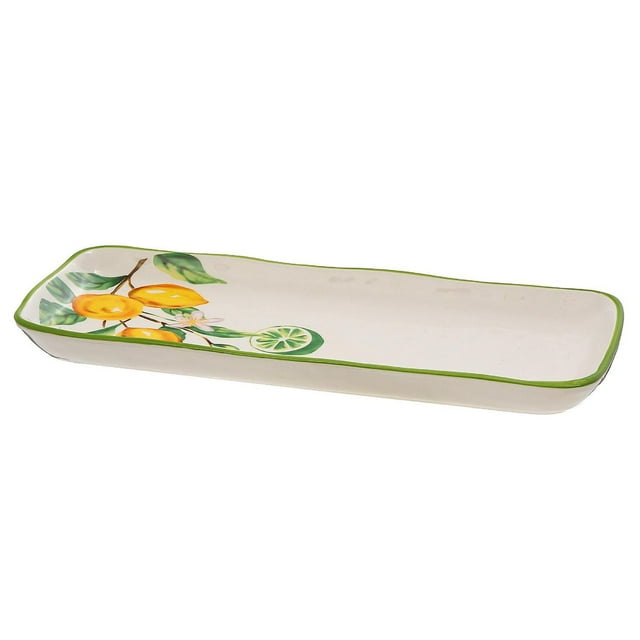 IH Casa Decor Ceramic Lemon Serving Dish - Set of 2