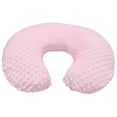thumbnail image 5 of Funda de almohada de lactancia para bebé, ultra suave, en forma de U, cómoda y lavable, color rosa, 5 of 5