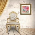 thumbnail image 3 of Wang, Melissa 12x12 Gold Ornate Wood Framed with Double Matting Museum Art Print Titled - Dancing Bouquet I, 3 of 4