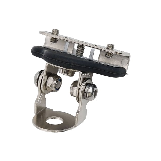 For Car Led Light Bar Brackets 2Pcs For Suv Hood Spotlight Installation Silver Mingyiq