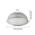 thumbnail image 1 of Utensilios de cocina, aparatos de cocina, electrodomésticos de cocina, cubierta de mesa de comedor de acero inoxidable para el hogar, cubierta de mesa de comida, cubierta de comida, cubierta antipolvo, 1 of 2