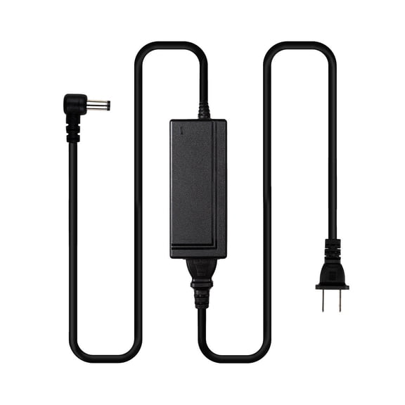 IndiPRO 8' 12V AC Power Supply to 21.mm Right Angle Connector for JVC GY-H 500U Camera